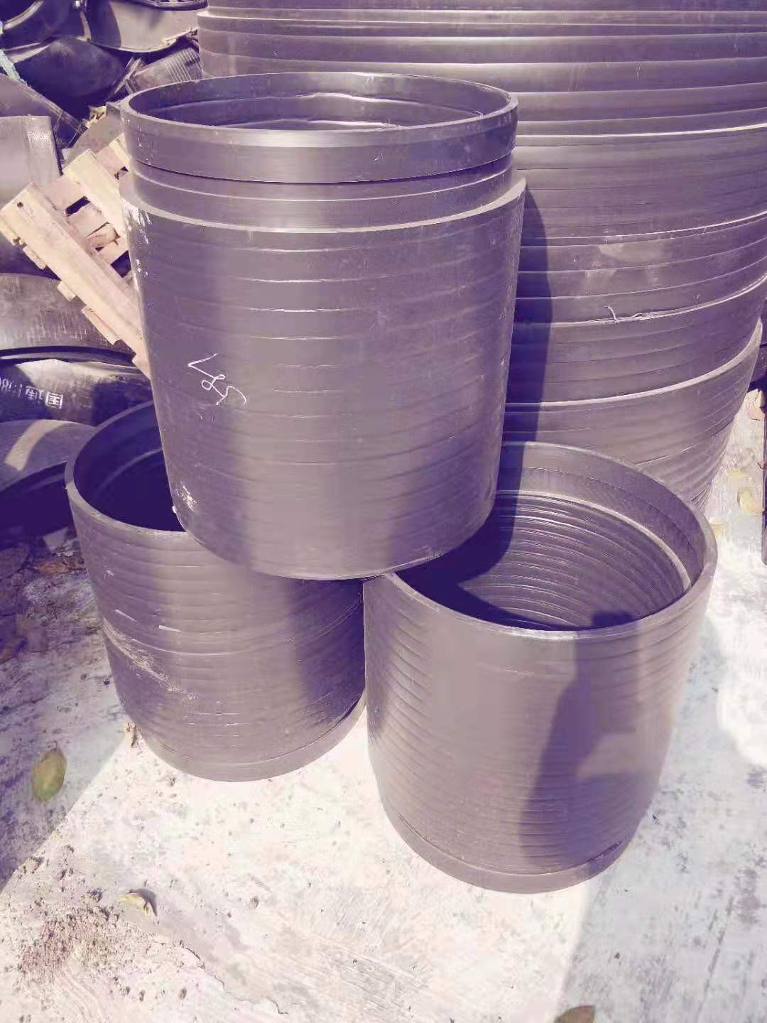 双密封自锁式承插接口HDPE复合实壁排水管